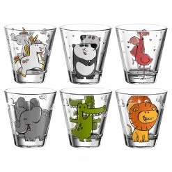 Leonardo Verres Bambini II (6 éléments) - Verre transparent - 215 ml