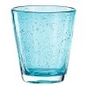 Leonardo Verres Burano (lot de 6) - Verre sodocalcique - 330 g - Bleu