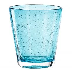 Leonardo Verres Burano (lot de 6) - Verre sodocalcique - 330 g - Bleu