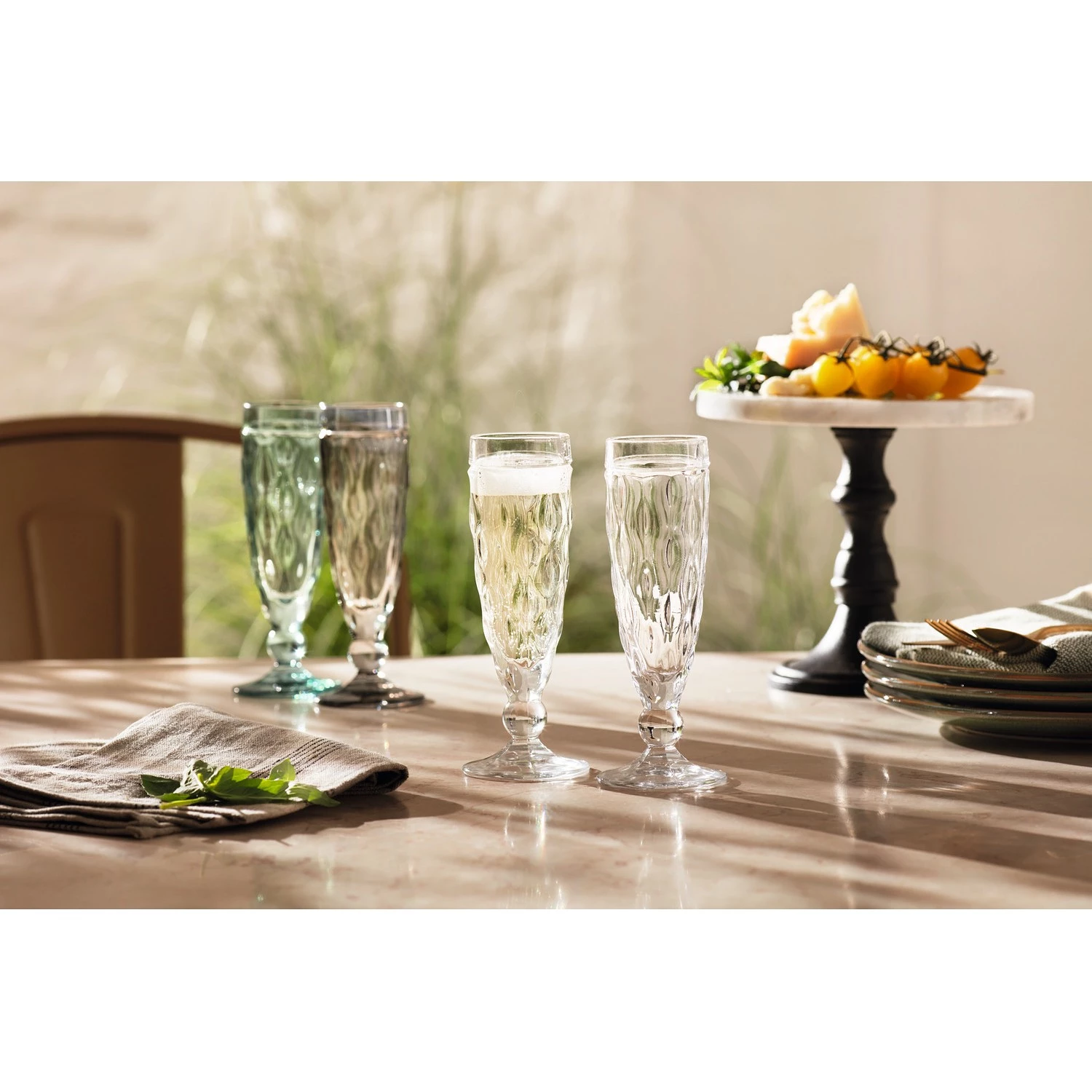 Leonardo Flûtes de champagne Brindisi (lot de 6) - Transparent - 140 ml 4 Leonardo Flûtes de champagne Brindisi (lot de 6) - Transparent - 140 ml – Image 2