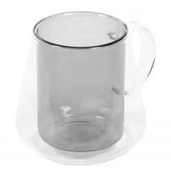 Twentyfour Tasse Kimey - Verre borosilicate - Gris