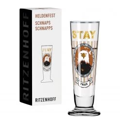 Ritzenhoff Verre à digestif Heldenfest Aigle - Verre cristallin - Multicolore - Contenance : 0,05 L -Promos Verres Magasin 1000276853 210625 15411200113 DETAILS P000000001000276853