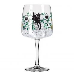 Ritzenhoff Verre à cocktail Fabelkraft IV - Verre cristallin - Transparent / Noir - Contenance : 0,7 L