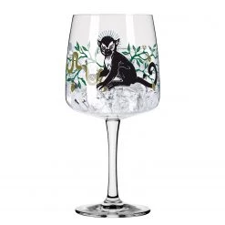Ritzenhoff Verre à cocktail Fabelkraft I - Verre cristallin - Transparent / Noir - Contenance : 0,7 L