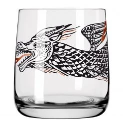 Ritzenhoff Verre à whisky Bronzemär VI - Verre cristallin - Noir / Cuivre