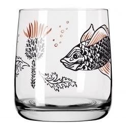 Ritzenhoff Verre à whisky Bronzemär IV - Verre cristallin - Noir / Cuivre - Contenance : 0,4 L