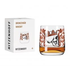 Ritzenhoff Verre à whisky Bronzemär III - Verre cristallin - Noir / Cuivre - Contenance : 0,4 L -Promos Verres Magasin 1000276863 210625 15411000111 DETAILS P000000001000276863