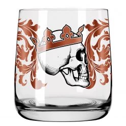 Ritzenhoff Verre à whisky Bronzemär III - Verre cristallin - Noir / Cuivre - Contenance : 0,4 L