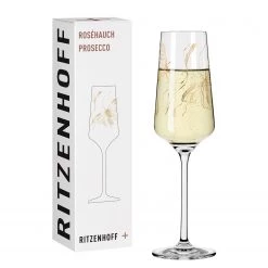 Ritzenhoff Flûte à champagne Touche de rosé II - Verre cristallin - Transparent / Rose doré - Contenance : 0,23 L -Promos Verres Magasin 1000276864 210625 15421800188 DETAILS P000000001000276864