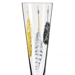 Ritzenhoff Flûte à champagne Goldnacht Feathers - Verre cristallin - Transparent / Platine - Contenance : 0,2 L 9 Ritzenhoff Flûte à champagne Goldnacht Feathers - Verre cristallin - Transparent / Platine - Contenance : 0,2 L -Promos Verres Magasin 1000276866 210625 15420000167 DETAILS P000000001000276866