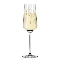 Ritzenhoff Flûte à champagne Touche de rosé IV - Verre cristallin - Transparent / Rose doré - Contenance : 0,23 L -Promos Verres Magasin 1000276867 210625 15395800034 DETAILS P000000001000276867