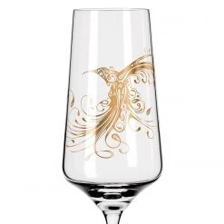 Ritzenhoff Flûtes à champagne Rosé II (lot de 2) - Verre cristallin - Transparent / Rose doré - Contenance : 0,23 L -Promos Verres Magasin 1000276868 210625 15404900090 DETAILS P000000001000276868