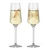 Ritzenhoff Flûtes à champagne Rosé II (lot de 2) - Verre cristallin - Transparent / Rose doré - Contenance : 0,23 L -Promos Verres Magasin 1000276868 210625 15405300093 IMAGE P000000001000276868