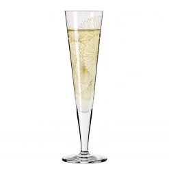 Ritzenhoff Flûte à champagne Goldnacht Calices - Verre cristallin - Transparent / Doré - Contenance : 0,2 L -Promos Verres Magasin 1000276869 210625 15411600119 DETAILS P000000001000276869