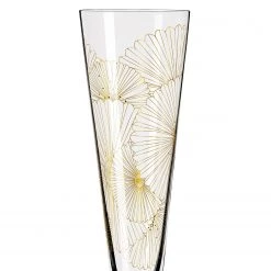 Ritzenhoff Flûte à champagne Goldnacht Calices - Verre cristallin - Transparent / Doré - Contenance : 0,2 L -Promos Verres Magasin 1000276869 210625 15412300126 DETAILS P000000001000276869