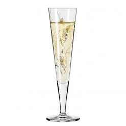 Ritzenhoff Flûte à champagne Goldnacht Rose - Verre cristallin - Transparent / Platine - Contenance : 0,2 L -Promos Verres Magasin 1000276871 210625 15423300205 DETAILS P000000001000276871