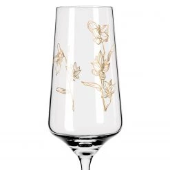 Ritzenhoff Flûte à champagne Touche de rosé III - Verre cristallin - Transparent / Rose doré - Contenance : 0,23 L -Promos Verres Magasin 1000276872 210625 15411400116 DETAILS P000000001000276872