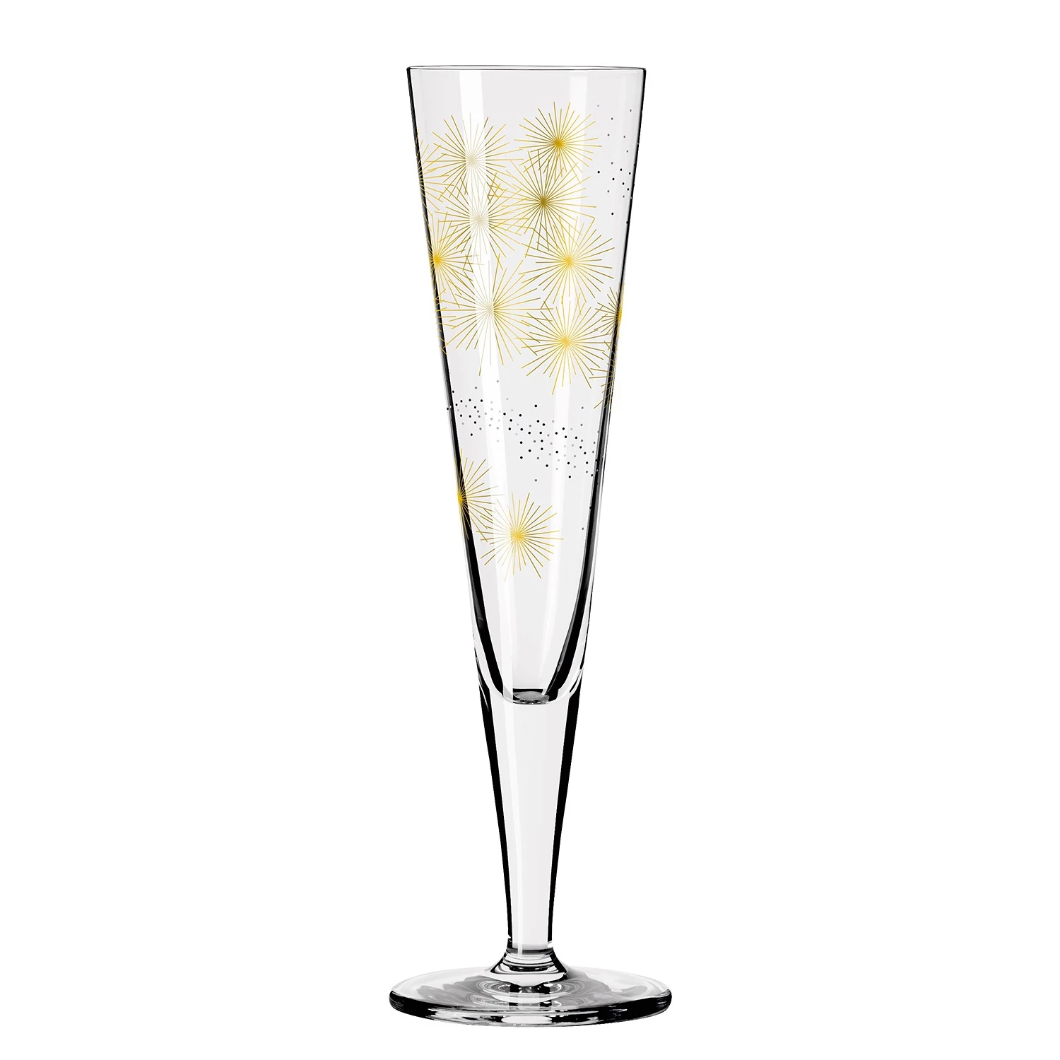 Ritzenhoff Flûte à champagne Goldnacht Stars - Verre cristallin - Transparent / Platine - Contenance : 0,2 L 3 Ritzenhoff Flûte à champagne Goldnacht Stars - Verre cristallin - Transparent / Platine - Contenance : 0,2 L