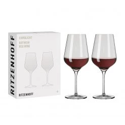 Ritzenhoff Verres à vin Fjordlicht (lot de 2) - Verre cristallin - Contenance : 0,57 L - Gris -Promos Verres Magasin 1000276888 210625 15440600295 DETAILS P000000001000276888