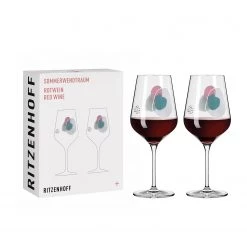 Ritzenhoff Verres à vin Rêve d’été (lot de 2) - Verre cristallin - Transparent - Contenance : 0,57 L -Promos Verres Magasin 1000276889 210625 15445400344 DETAILS P000000001000276889