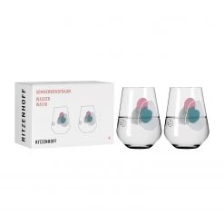 Ritzenhoff Verres Rêve d’été (lot de 2) - Verre cristallin - Transparent - Contenance : 0,54 L -Promos Verres Magasin 1000276890 210625 15421700187 DETAILS P000000001000276890