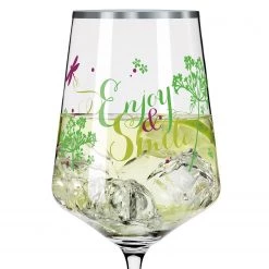 Ritzenhoff Verre apéritif Sommertau III - Verre cristallin - Transparent / Vert - Contenance : 0,54 L -Promos Verres Magasin 1000276891 210625 15424800221 DETAILS P000000001000276891