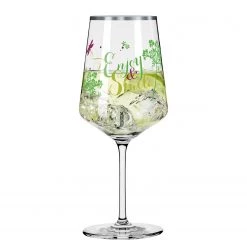Ritzenhoff Verre apéritif Sommertau III - Verre cristallin - Transparent / Vert - Contenance : 0,54 L -Promos Verres Magasin 1000276891 210625 15430400236 DETAILS P000000001000276891