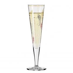 Ritzenhoff Flûte à champagne Goldnacht Oie sauvage - Verre cristallin - Transparent / Doré - Contenance : 0,2 L -Promos Verres Magasin 1000276894 210625 15461600417 DETAILS P000000001000276894