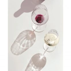 Ritzenhoff Verres à vin Étoile (lot de 2) - Verre cristallin - Transparent / Platine - Contenance : 0,57 L -Promos Verres Magasin 1000276906 210625 15434300273 MOOD DETAILS P000000001000276906 mood