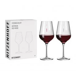 Ritzenhoff Verres à vin Étoile (lot de 2) - Verre cristallin - Transparent / Platine - Contenance : 0,57 L -Promos Verres Magasin 1000276906 210625 15441500305 DETAILS P000000001000276906