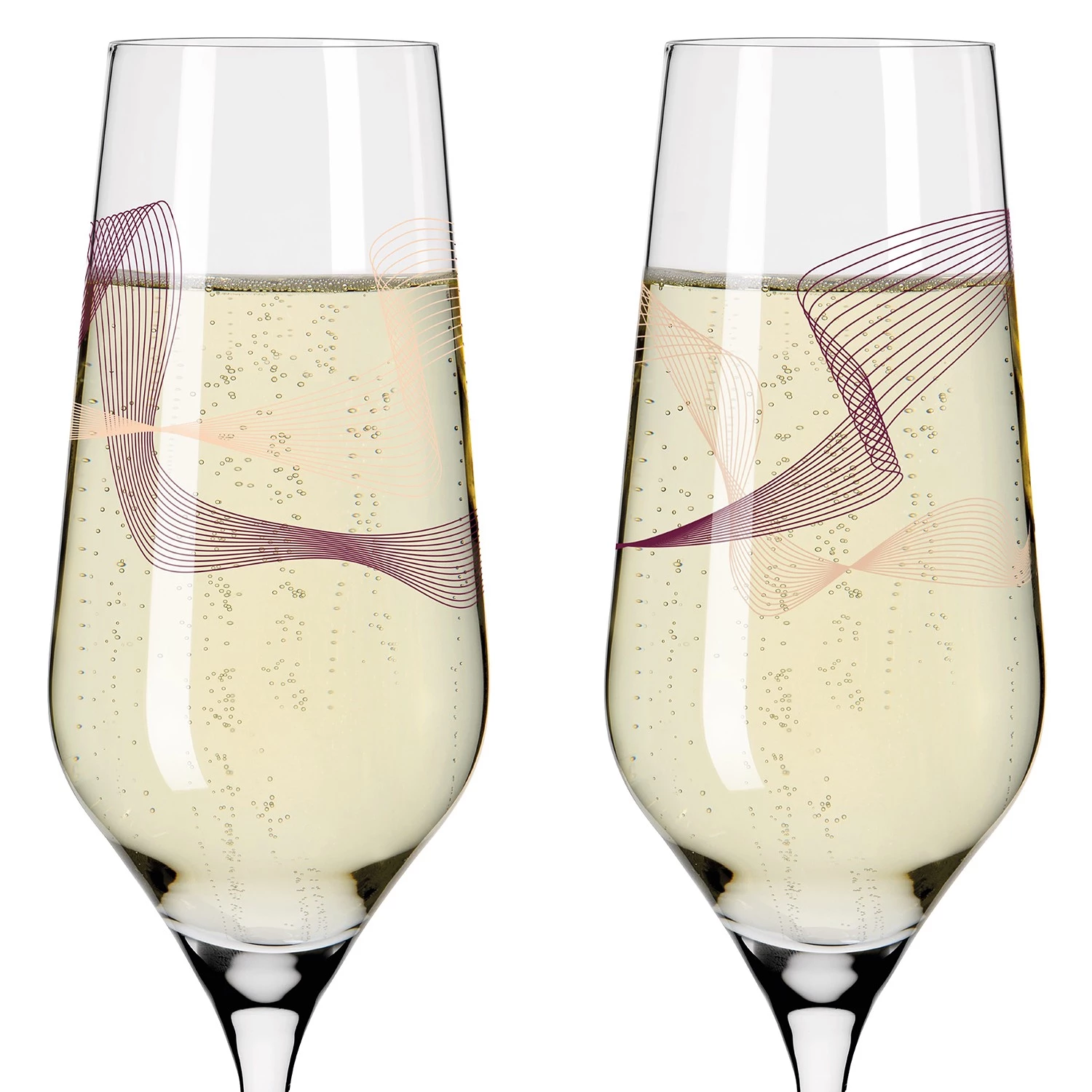 Ritzenhoff Flûtes à champagne Vent I (lot de 2) - Verre cristallin - Transparent - Contenance : 0,25 L 8 Ritzenhoff Flûtes à champagne Vent I (lot de 2) - Verre cristallin - Transparent - Contenance : 0,25 L – Image 6