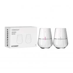 Ritzenhoff Verres Étoile (lot de 2) - Verre cristallin - Transparent / Platine - Contenance : 0,36 L -Promos Verres Magasin 1000276911 210625 15443100320 DETAILS P000000001000276911