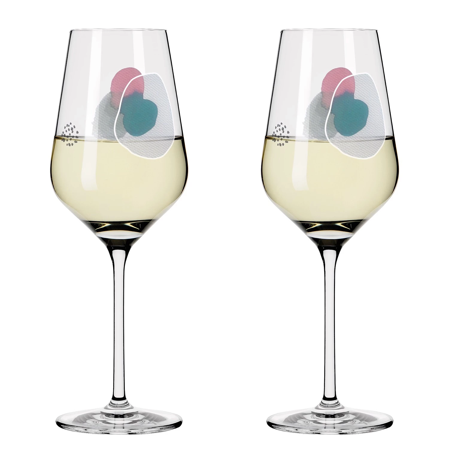 Ritzenhoff Verres à vin Rêve d’été I (lot de 2) - Verre cristallin - Transparent - Contenance : 0,38 L 3 Ritzenhoff Verres à vin Rêve d’été I (lot de 2) - Verre cristallin - Transparent - Contenance : 0,38 L