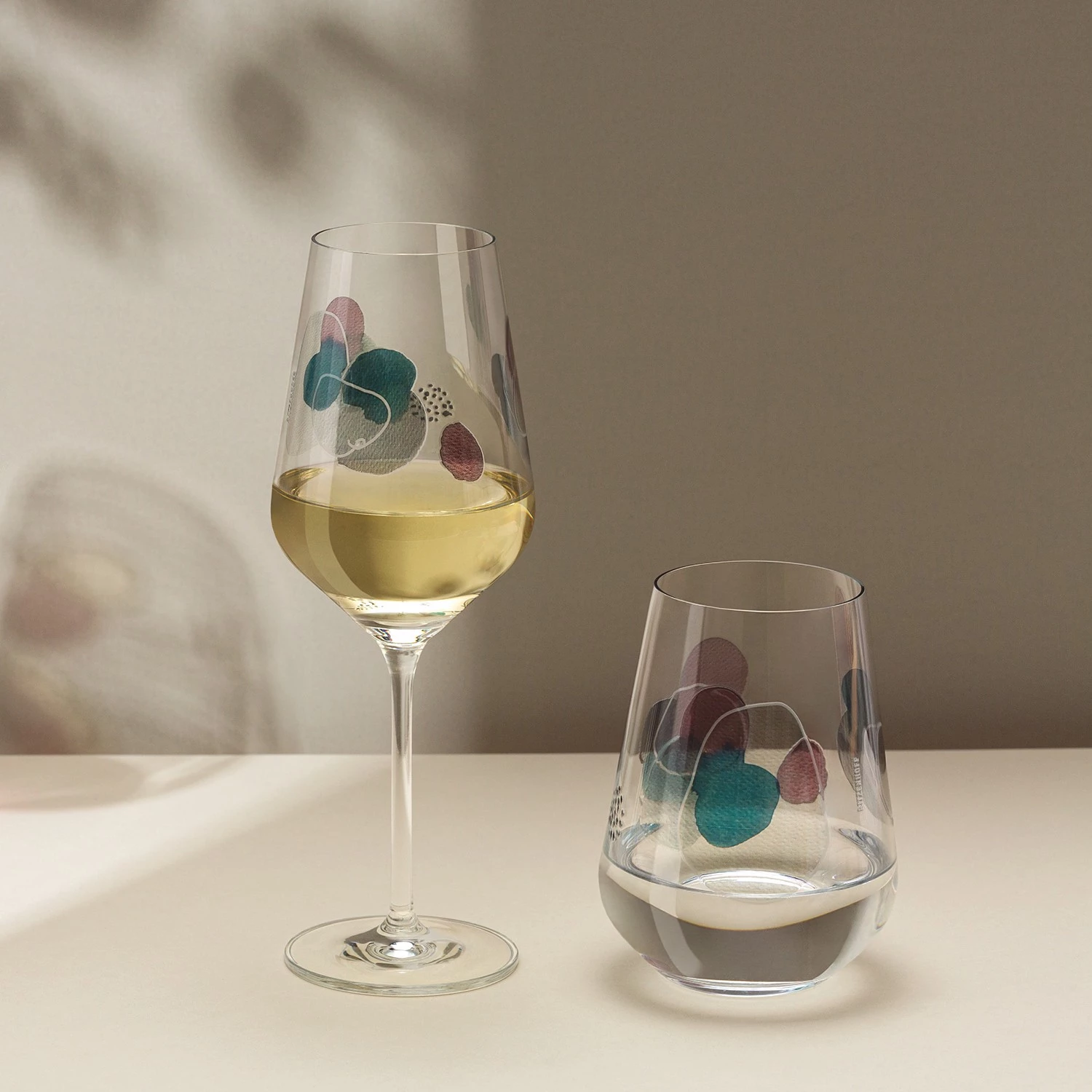 Ritzenhoff Verres à vin Rêve d’été I (lot de 2) - Verre cristallin - Transparent - Contenance : 0,38 L 7 Ritzenhoff Verres à vin Rêve d’été I (lot de 2) - Verre cristallin - Transparent - Contenance : 0,38 L – Image 5