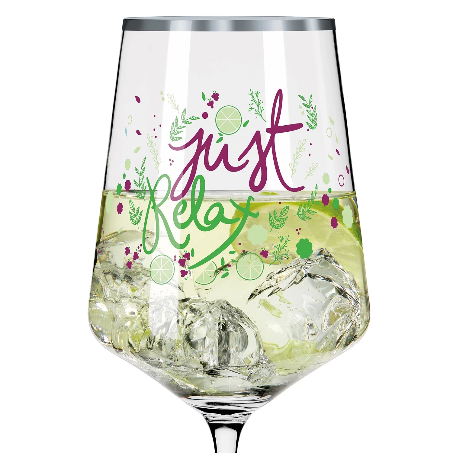 Ritzenhoff Verre apéritif Sommertau II - Verre cristallin - Transparent / Vert - Contenance : 0,54 L 7 Ritzenhoff Verre apéritif Sommertau II - Verre cristallin - Transparent / Vert - Contenance : 0,54 L – Image 5