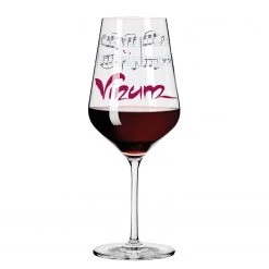 Ritzenhoff Verre à vin Cœur de cristal II - Verre cristallin - Transparent / Platine - Contenance : 0,58 L -Promos Verres Magasin 1000276914 210625 15451500364 DETAILS P000000001000276914