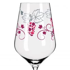 Ritzenhoff Verre à vin Cœur de cristal IV - Verre cristallin - Transparent / Platine - Contenance : 0,58 L -Promos Verres Magasin 1000276915 210625 15444800339 DETAILS P000000001000276915