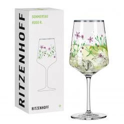 Ritzenhoff Verre apéritif Sommertau IV - Verre cristallin - Transparent / Platine - Contenance : 0,54 L -Promos Verres Magasin 1000276916 210625 15442600315 DETAILS P000000001000276916