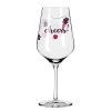 Ritzenhoff Verre à vin Cœur de cristal V - Verre cristallin - Transparent / Platine - Contenance : 0,58 L -Promos Verres Magasin 1000276917 210625 15435600285 IMAGE P000000001000276917
