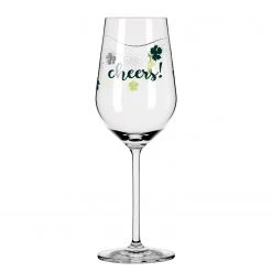 Ritzenhoff Verre à vin Cœur de cristal IV - Verre cristallin - Transparent - Contenance : 0,38 L