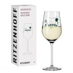 Ritzenhoff Verre à vin Cœur de cristal IV - Verre cristallin - Transparent - Contenance : 0,38 L -Promos Verres Magasin 1000276919 210625 15442400313 DETAILS P000000001000276919