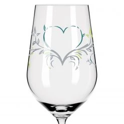 Ritzenhoff Verre à vin Cœur de cristal I - Verre cristallin - Transparent / Platine - Contenance : 0,36 L -Promos Verres Magasin 1000276920 210625 15442100311 DETAILS P000000001000276920