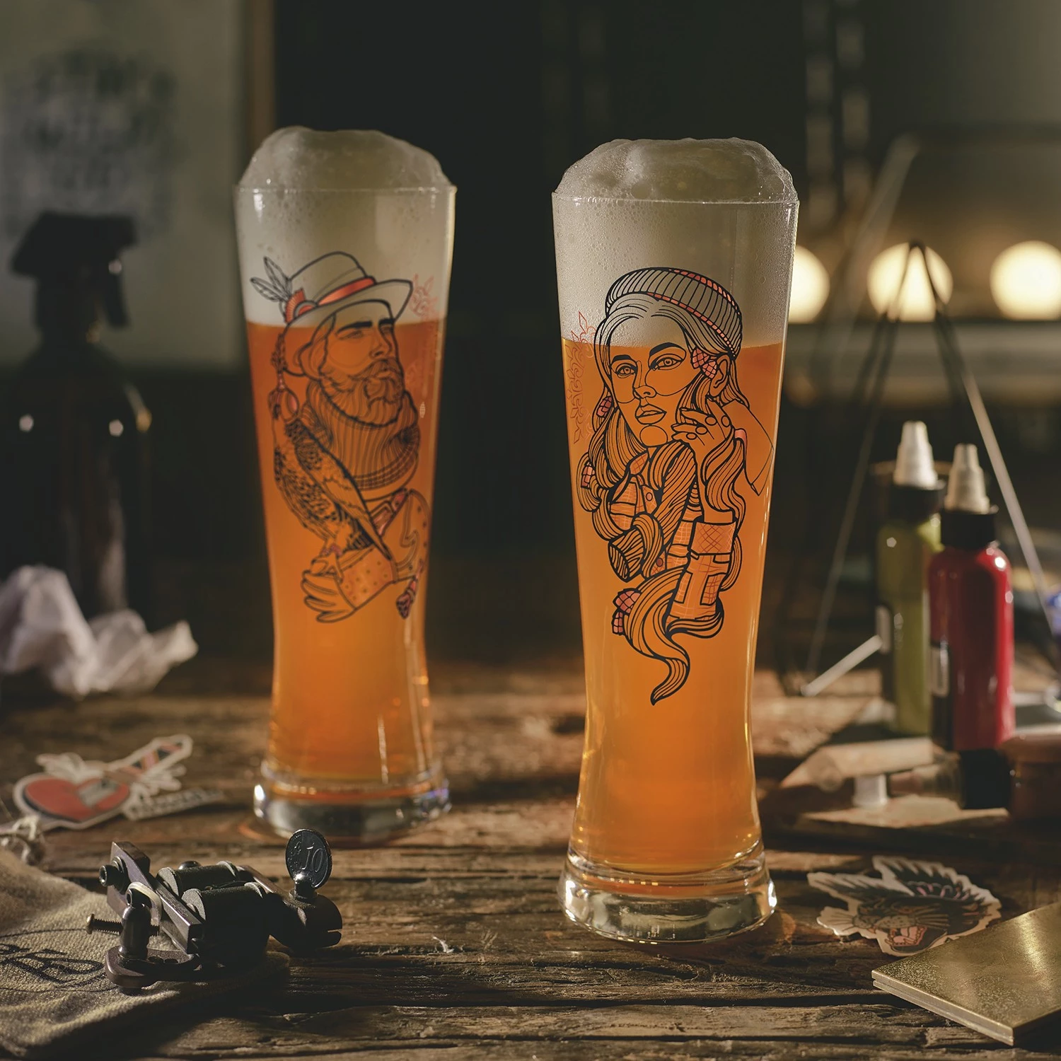 Ritzenhoff Verres à bière Heldenfest I (lot de 2) - Verre - Transparent - Contenance : 0,61 L 4 Ritzenhoff Verres à bière Heldenfest I (lot de 2) - Verre - Transparent - Contenance : 0,61 L – Image 3