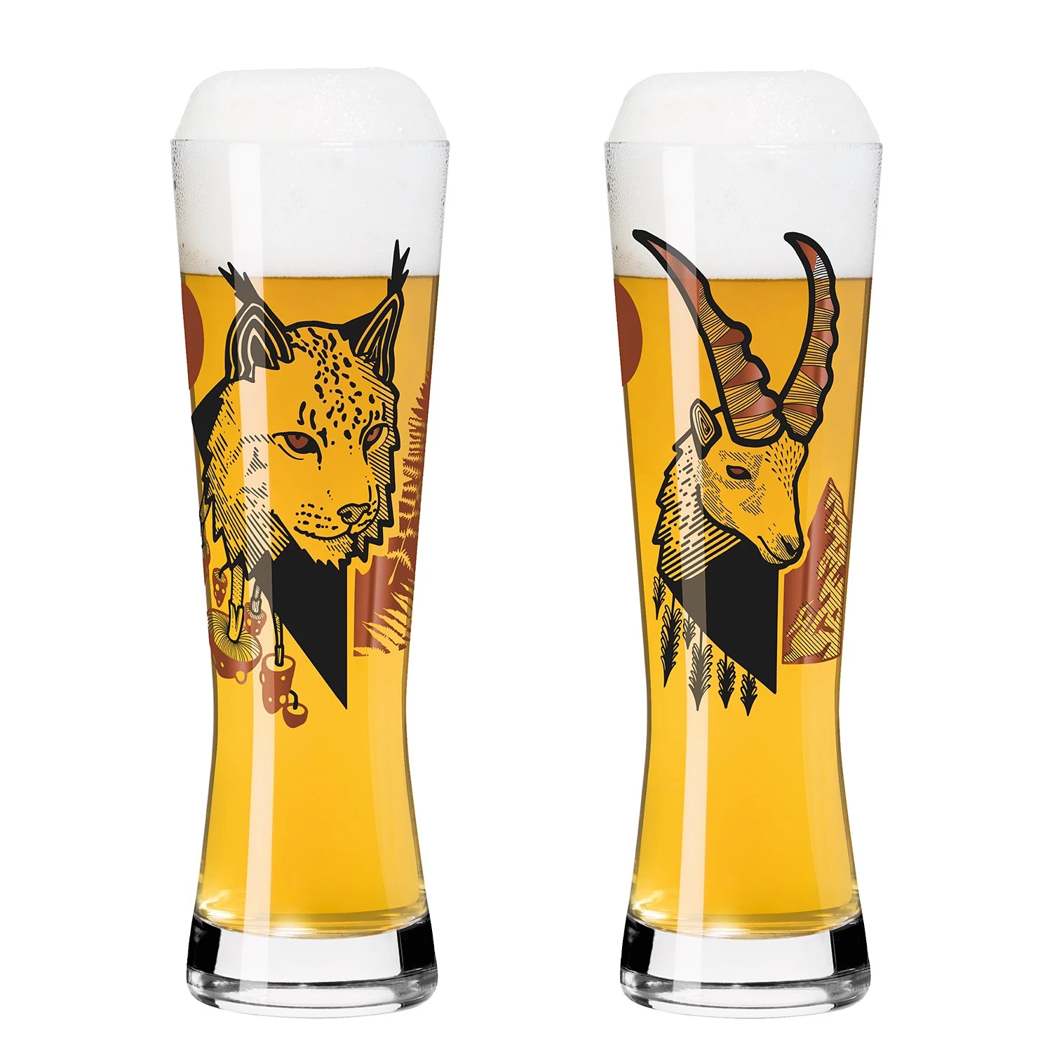 Ritzenhoff Verres à bière Heldenfest II (lot de 2) - Verre - Transparent - Contenance : 0,61 L 3 Ritzenhoff Verres à bière Heldenfest II (lot de 2) - Verre - Transparent - Contenance : 0,61 L
