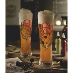 Ritzenhoff Verres à bière Heldenfest III (lot de 2) - Verre cristallin - Noir / Cuivre - Contenance : 0,4 L -Promos Verres Magasin 1000276942 210625 15473000480 MOOD DETAILS P000000001000276942 mood