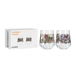 Ritzenhoff Verres à cocktail Fauna III (lot de 2) - Verre cristallin - Multicolore - Contenance : 0,71 L -Promos Verres Magasin 1000276943 210625 15472100474 DETAILS P000000001000276943