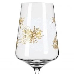 Ritzenhoff Flûtes à champagne Cristal (lot de 2) - Verre cristallin - Doré / Blanc - Contenance : 0,4 L -Promos Verres Magasin 1000276944 210625 15460000407 DETAILS P000000001000276944
