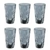 Koziol Verres Club No. 6 (lot de 6) - Matière plastique - 0,3 L - Gris -Promos Verres Magasin 1000282789 210805 15490700070 IMAGE P000000001000282789