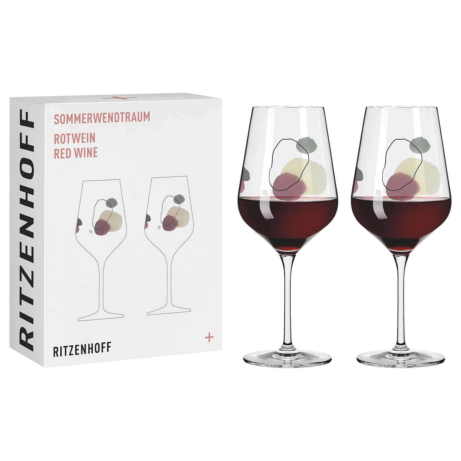 Ritzenhoff Verres à vin Rêve d’été I (lot de 2) - Verre cristallin - Contenance : 0,57 L - Transparent 7 Ritzenhoff Verres à vin Rêve d’été I (lot de 2) - Verre cristallin - Contenance : 0,57 L - Transparent – Image 5
