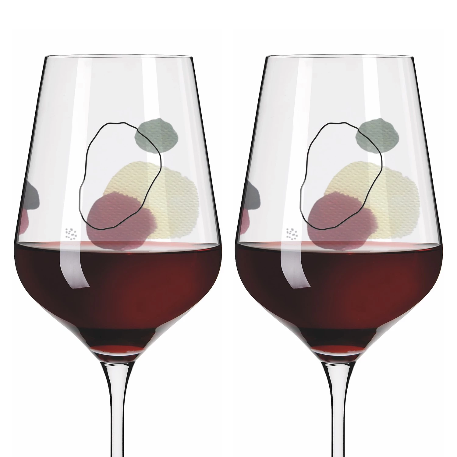 Ritzenhoff Verres à vin Rêve d’été I (lot de 2) - Verre cristallin - Contenance : 0,57 L - Transparent 8 Ritzenhoff Verres à vin Rêve d’été I (lot de 2) - Verre cristallin - Contenance : 0,57 L - Transparent – Image 6
